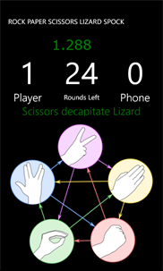 Rock Paper Scissors Lizard Spock Free screenshot 4