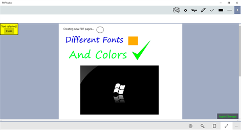 PDF Maker Screenshots 1
