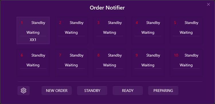 Order Notifier - PC - (Windows)