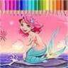 Mermaid Coloring Princess For Kids