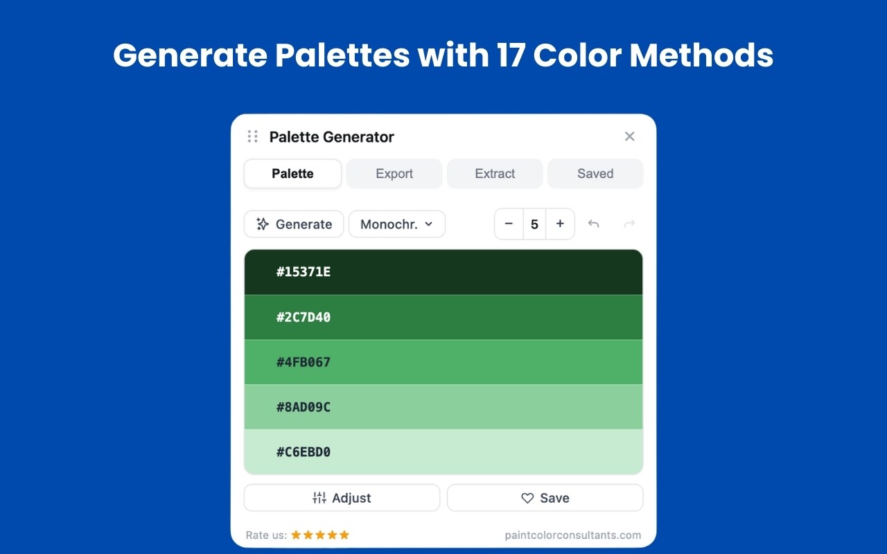 Color Palette Generator