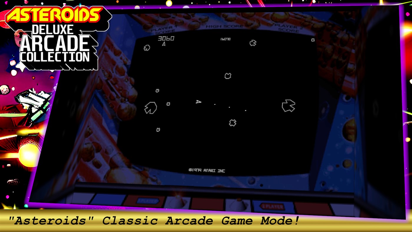 #1. Asteroids Deluxe Arcade Collection (Windows) 来自: LLS Games