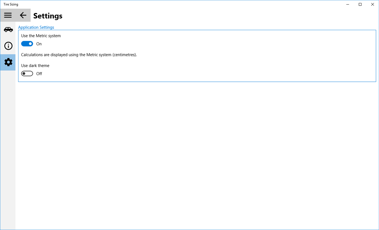 #2. Tire Sizing (Windows) 由: Phairalsoft
