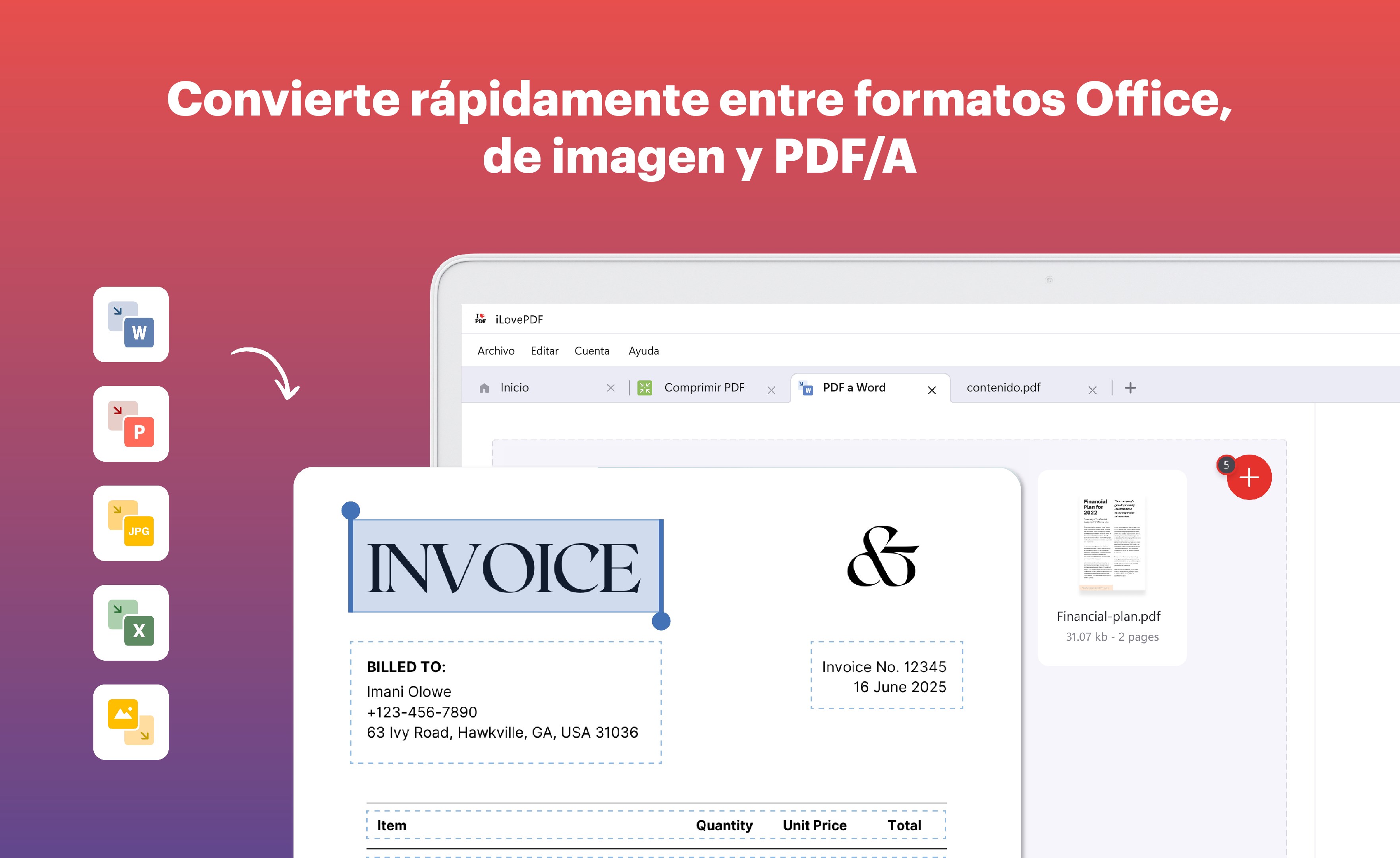 Ilovepdf Divide Une Convierte Y Comprime Archivos Pdf RECURSOS PARA