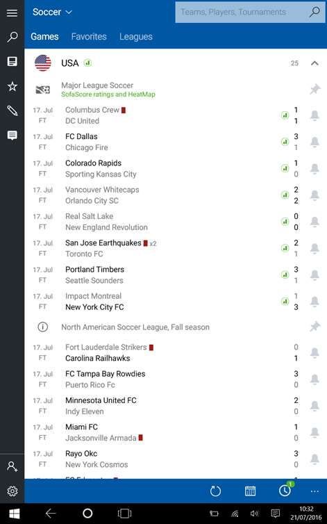 SofaScore LiveScore - Live Scores and Results Screenshots 1