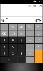 Ze Calculator screenshot 2