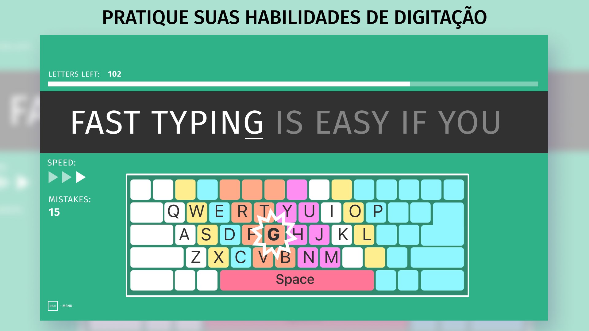 15 aulas de digitação gratuitas para teclado português (Brasil