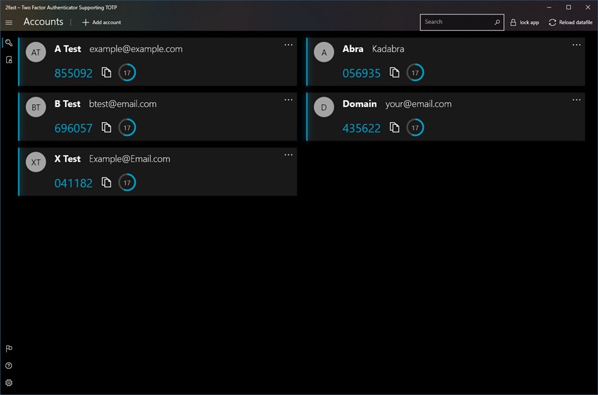 2fast &ndash; Two Factor Authenticator_7