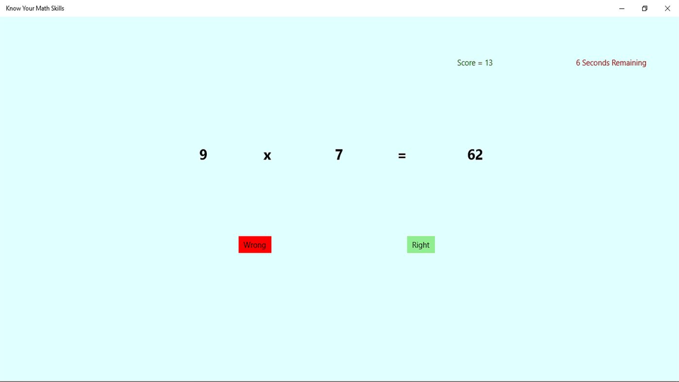 #4. Know Your Math Skills (Windows) Podle: vatsalsura