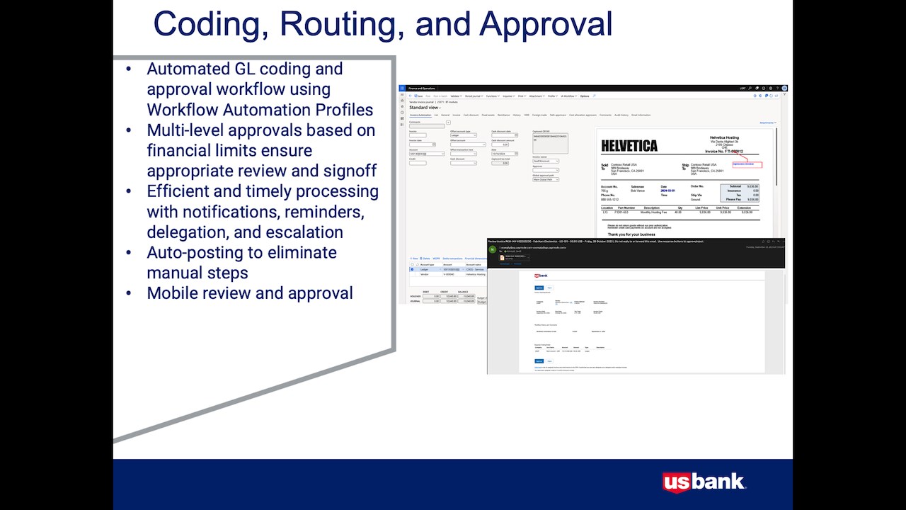 Snapshot 4 of U.S. Bank AP Optimizer®