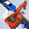 Snow Rescue Excavator 3D - Crane Driving Simulator