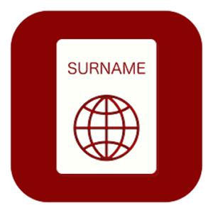 A list of surnames