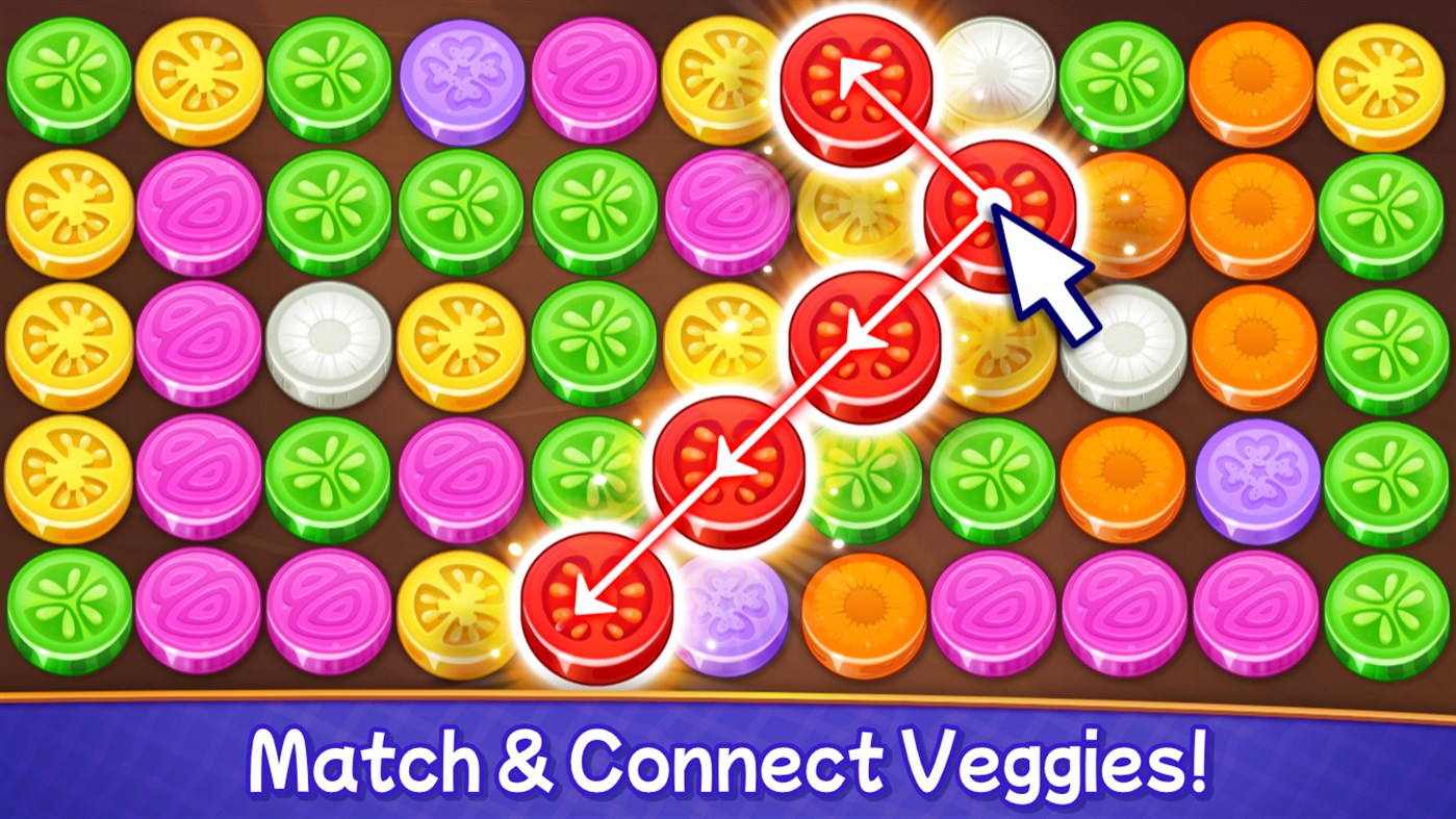 #1. Veggies Cut: Logic Puzzle Game (Windows) 由: RV AppStudios