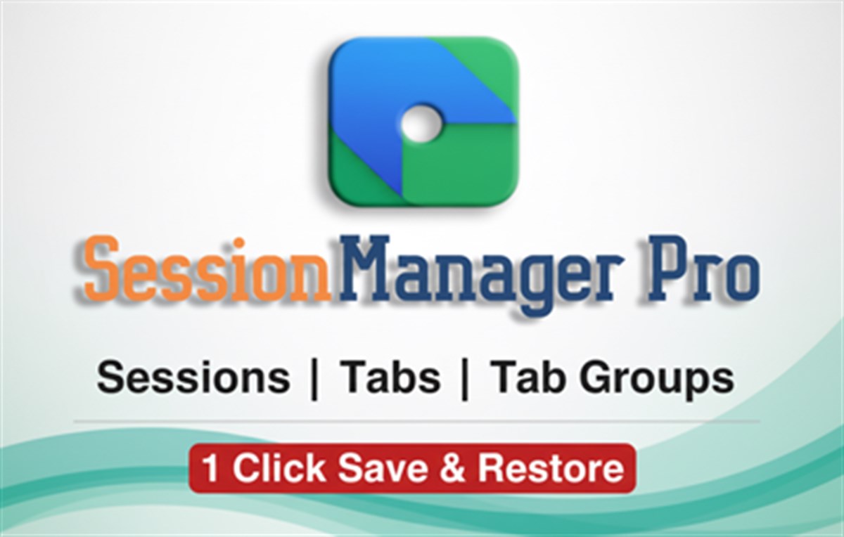 Session Manager Pro - Tabs, Sessions, Tab Groups