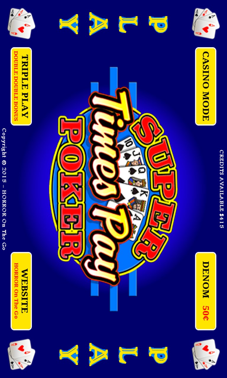 Play super times pay spin poker