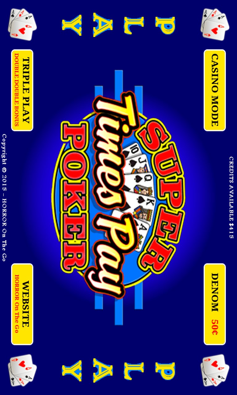 Play super times pay spin poker