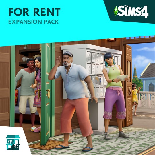 The Sims™ 4 For Rent Expansion Pack for xbox