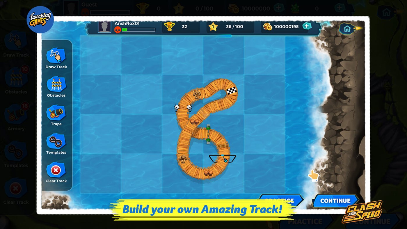 #4. Clash for Speed (Windows) 由: Tweaking Technologies Private Limited