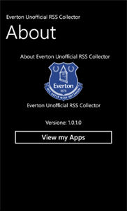 Everton Unofficial RSS Collector screenshot 3