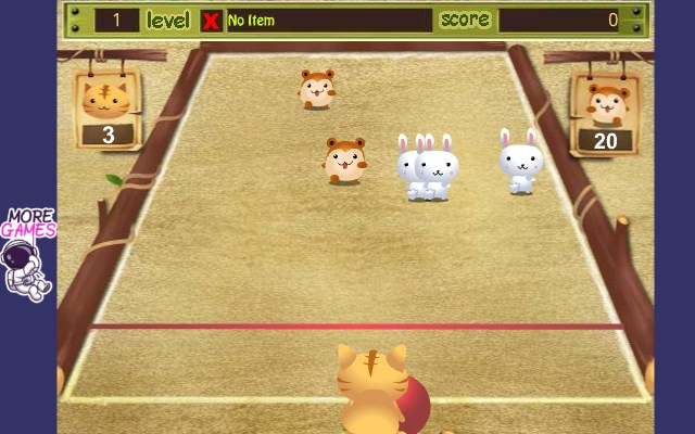 Kitten Bowling Game