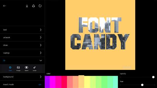 Font Candy - Typography Photo Editor screenshot 5