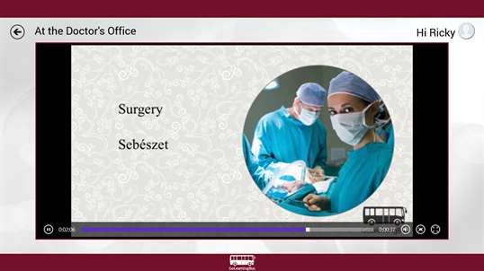 Learn Hungarian via videos by GoLearningBus screenshot 5