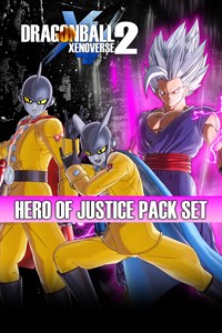 DRAGON BALL XENOVERSE 2 - HERO OF JUSTICE Pack Set – Verpackung