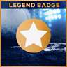 Tennis World Tour - Legend Badge