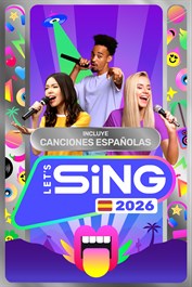 Let's Sing 2026 con éxitos de España - Platinum Edition
