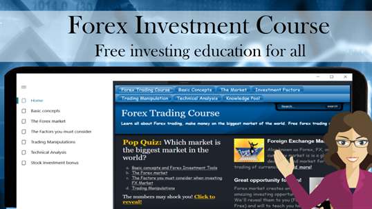 Forex Investment Course screenshot 1