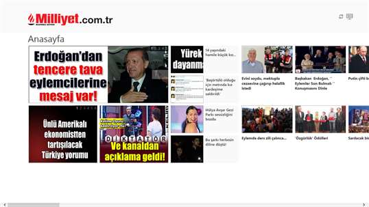 Milliyet screenshot 1