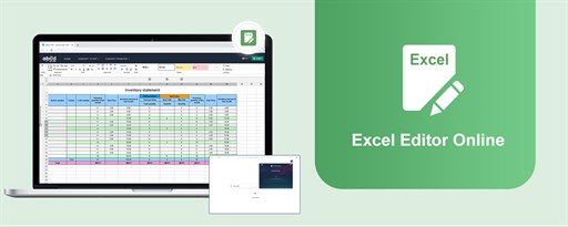 Excel Editor Online marquee promo image