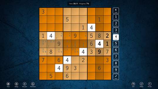 Sudoku HD Free screenshot 2