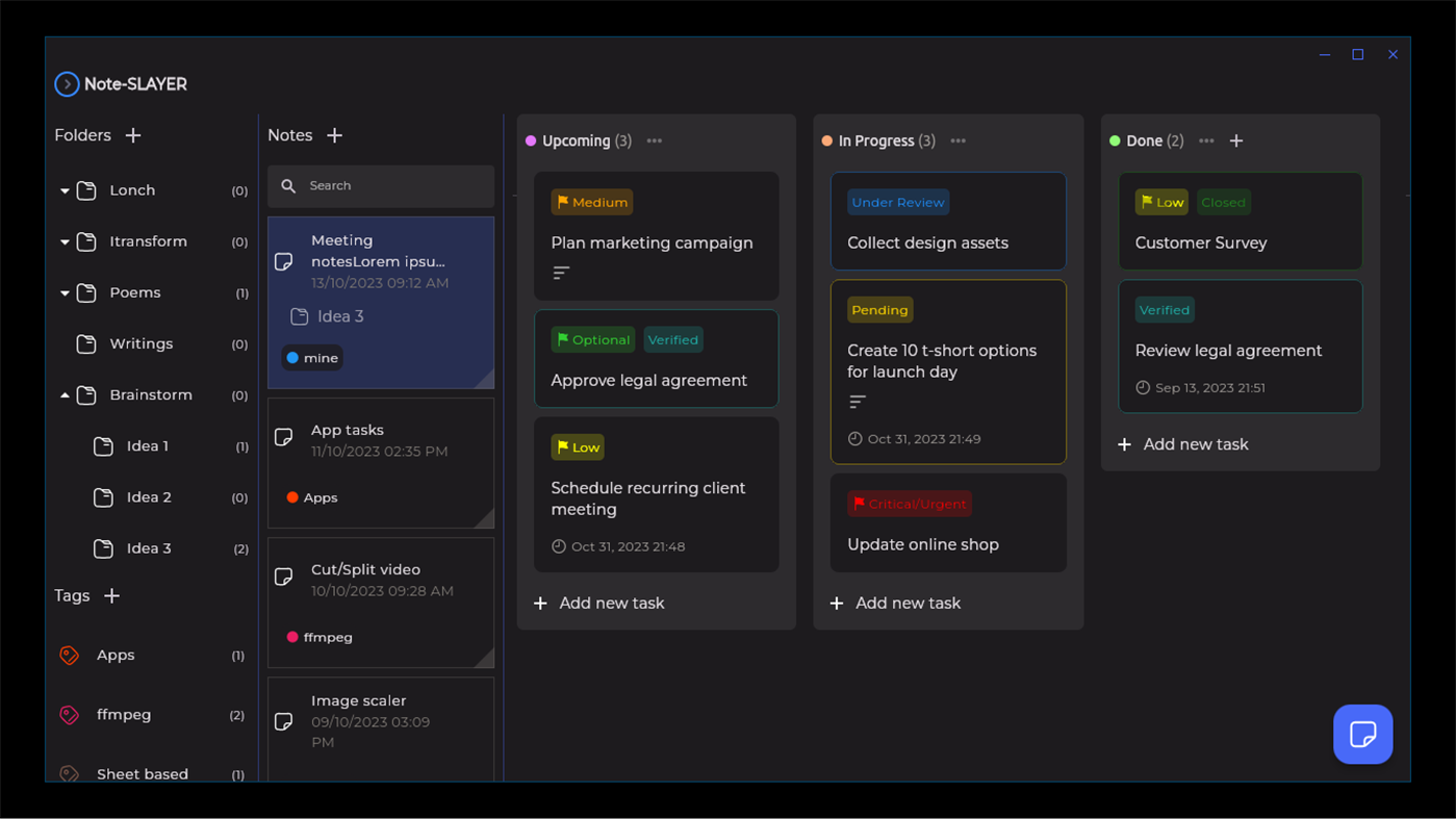 #3. Note-SLAYER (Windows) 来自: X-SLAYER