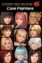 DEAD OR ALIVE 6: Core Fighters - Kvinnelige slåsskjemper-sett