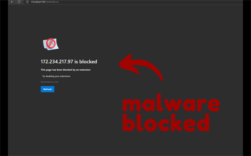 Malware URL Blocker - Real-time Malware URL Protection