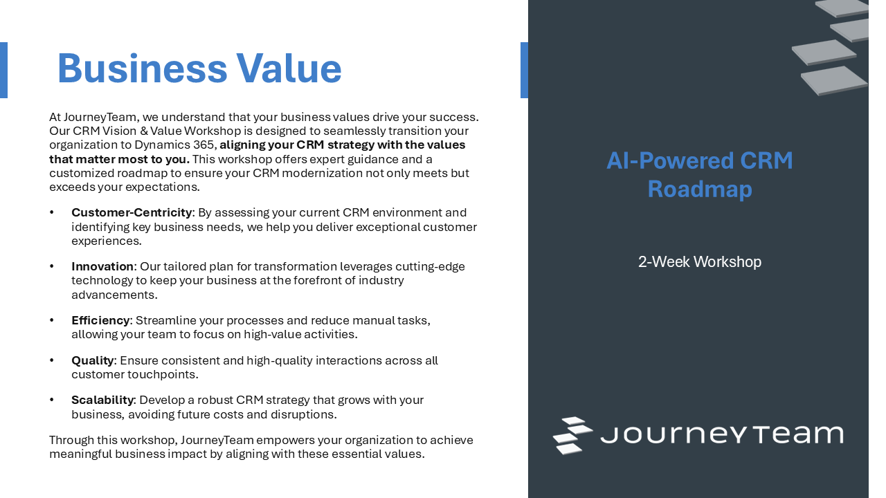 Snapshot 2 of AI-Powered CRM Roadmap: 2-Week Workshop