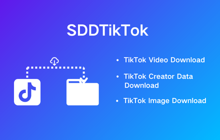 SDDTikTok: Download TikTok Videos Free small promo image