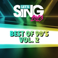 Let's Sing 2023 Best of 90's Vol. 2 Song Pack cover image