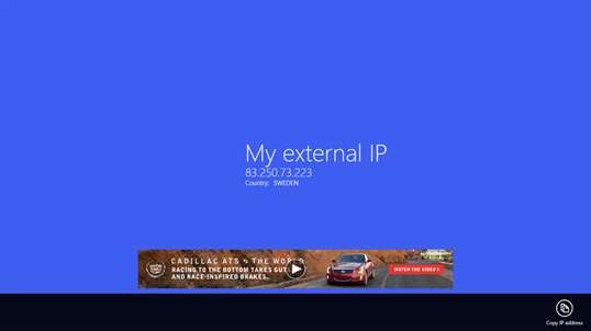 My external IP screenshot 3