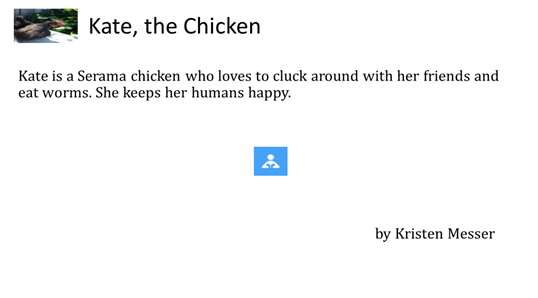 Kate, the Chicken screenshot 1
