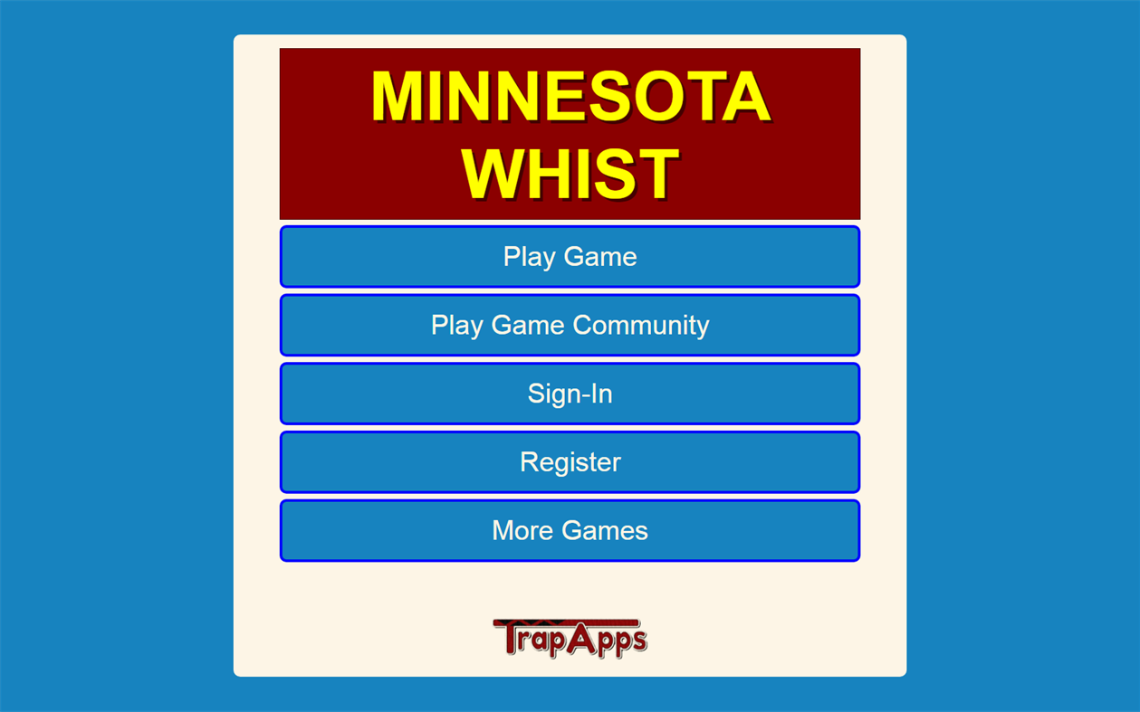 #4. Minnesota Whist (TrapApps) (Windows) 由: TrapApps Games