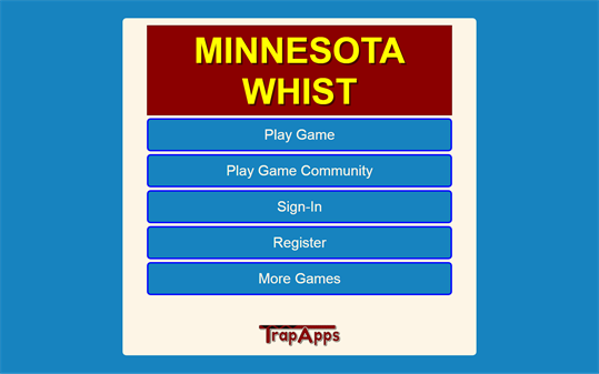 Minnesota Whist (TrapApps) screenshot 4