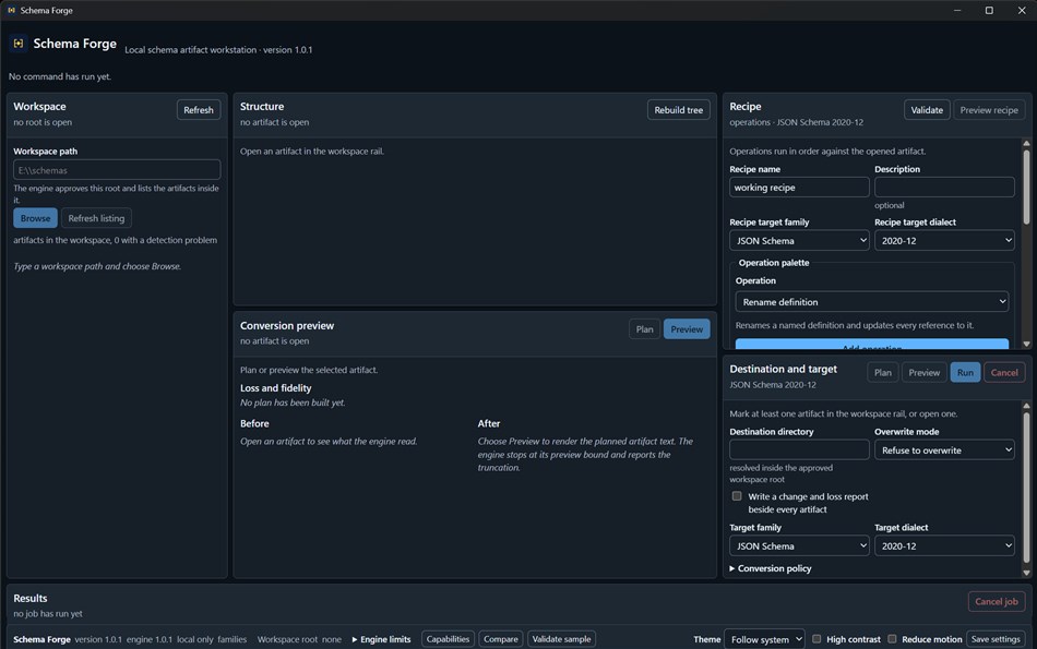 Schema Forge (Windows) โดย: Summon Software Labs