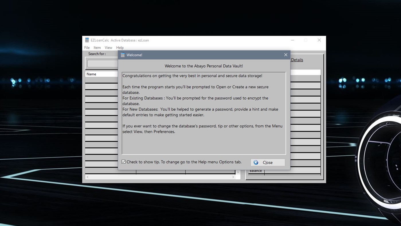 #2. EZ Loan Calculator and Password Manager (Windows) 由: Brute Force Logic llc
