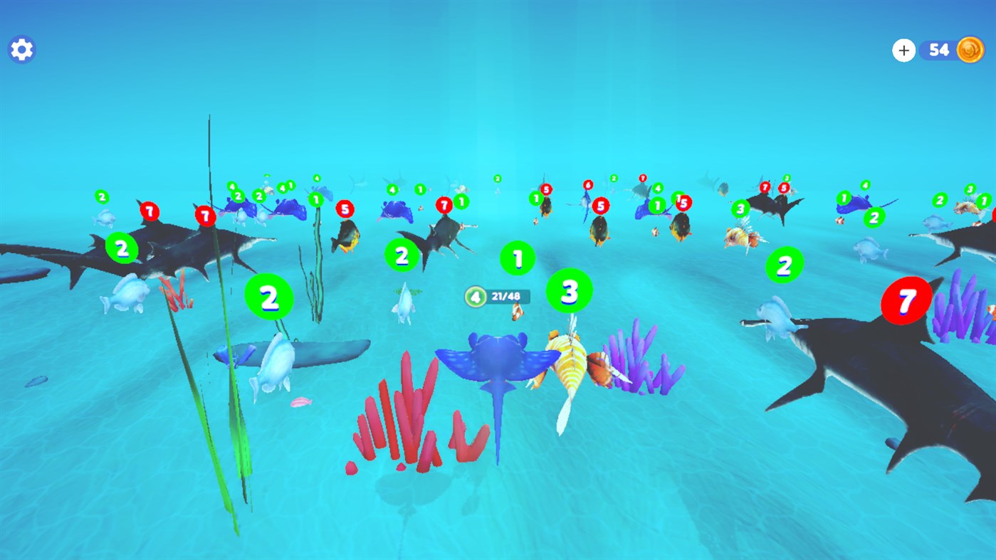 #7. Fish Evolution Rush (Windows) By: Jose btf