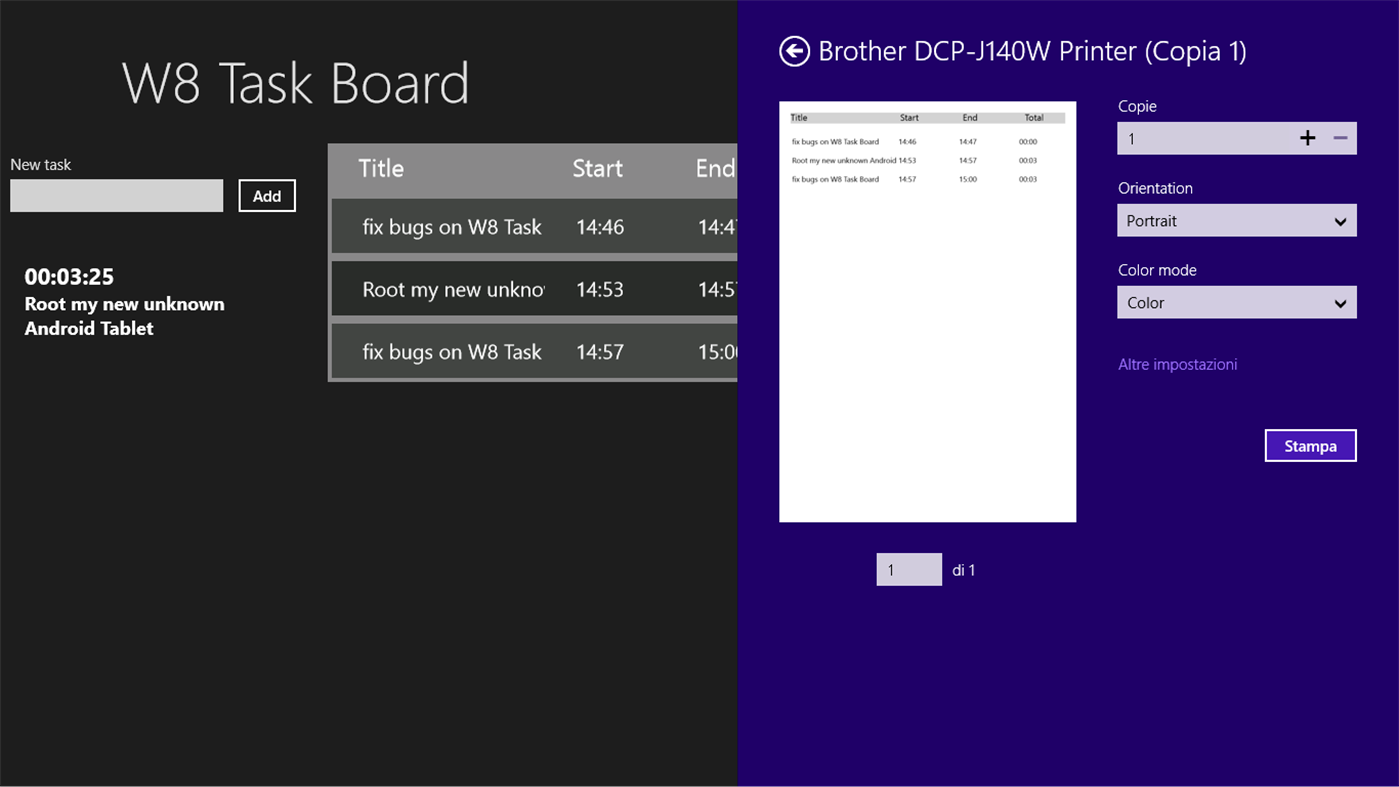 #2. W8 Task Board (Windows) 由: Andy74