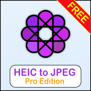 HEIC to JPEG Pro (FREE)