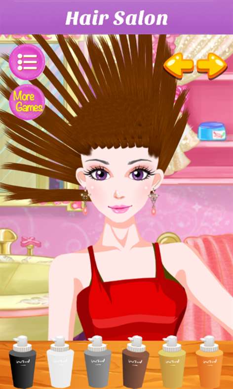 Hollywood Fashion Model Hair Salon Screenshots 2