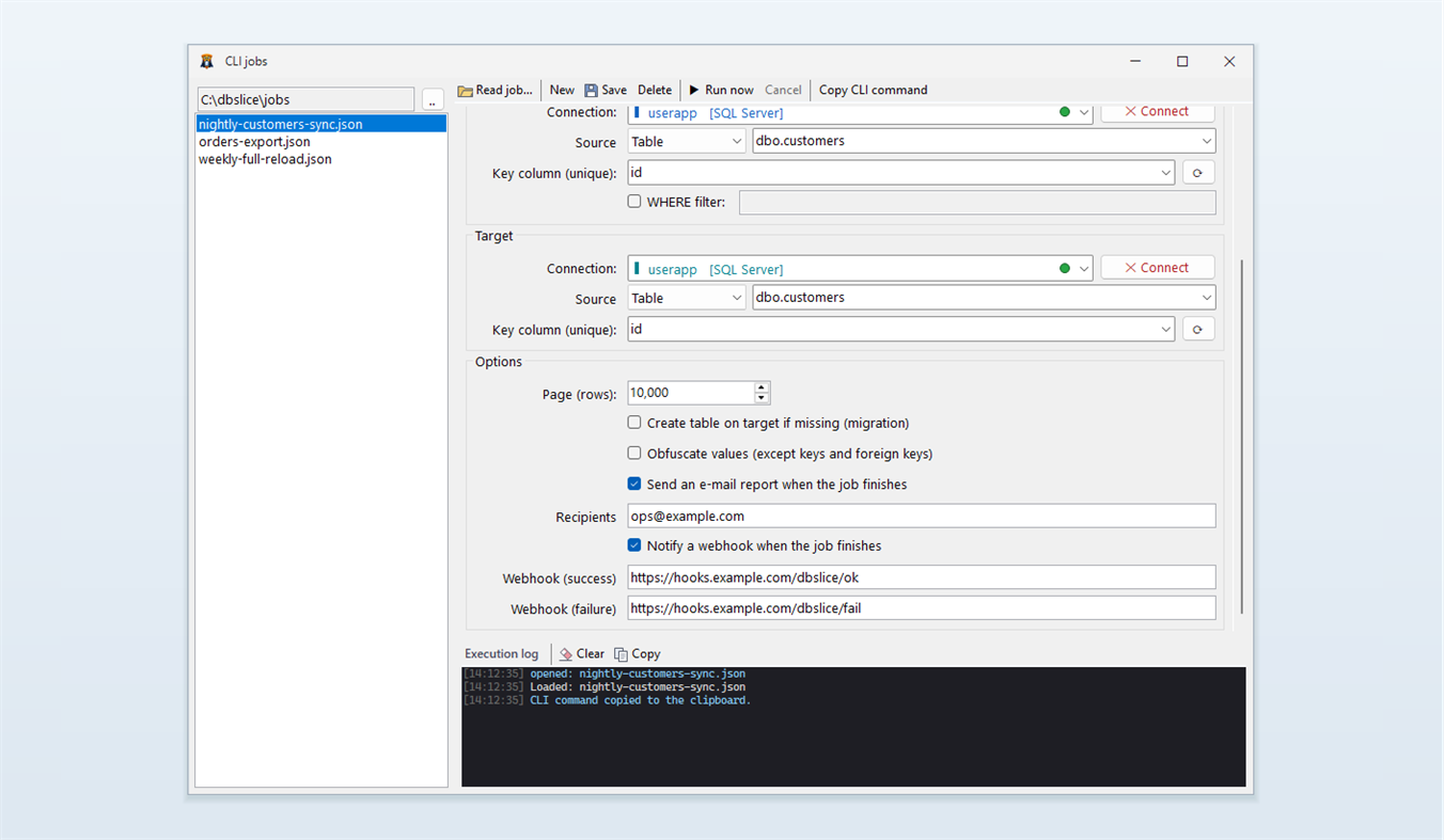 #7. dbslice (Windows) Af: Thinwork Tecnologia da Informação